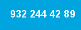 932 244 42 89 932 244 42 89